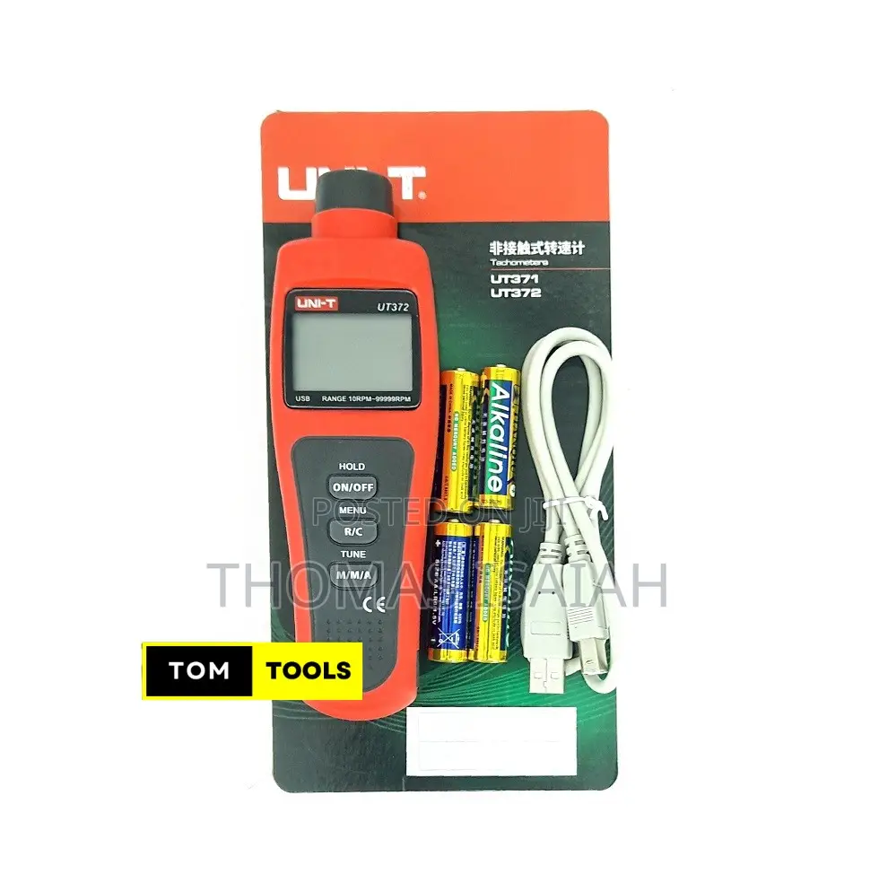 Unit Uni-T Ut372 Non-Contact Digital Laser Tachometer With Usb Out