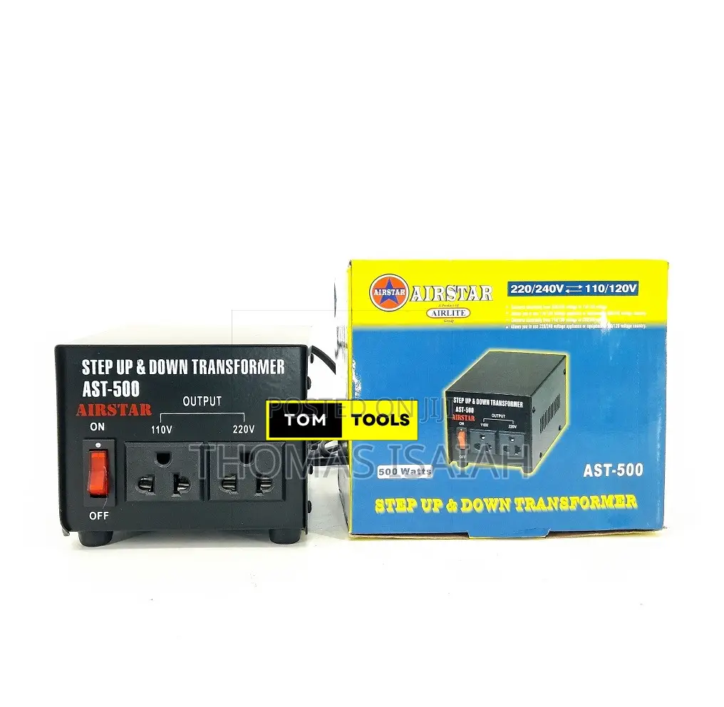 500w 240v To 120v Stepdown Stepup Transformer