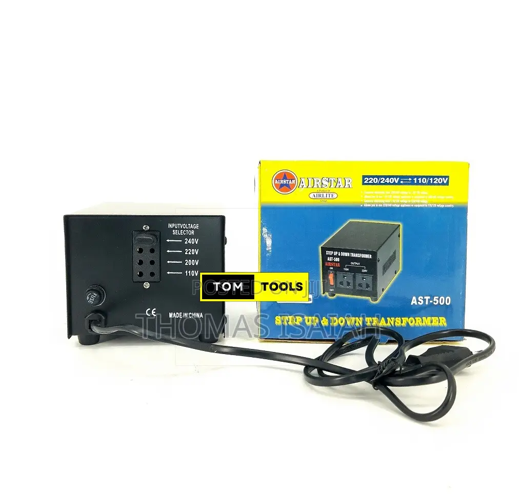 500w 240v To 120v Stepdown Stepup Transformer