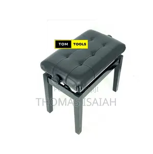 Piano Bench 4 Legged Height Adjustable Wooden Classical Pian