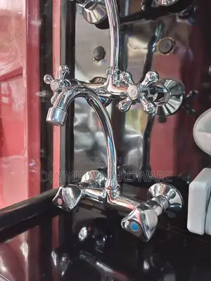 Kitchen Mixer Wall Mounted (Silver)