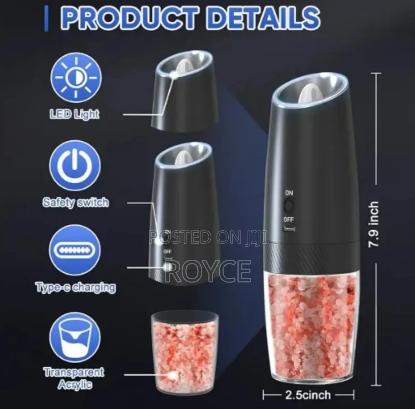 Gravity Electric Grinder