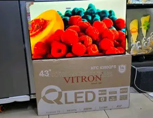 Vitron 43 Inches Qled Tv Vitron 43 Smart Android Frameless Qled Tv.