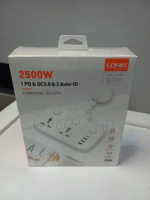 Ldnio 2 Universal Outlets Wall Power Socket 2500w -Sc2413