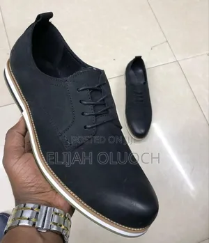 Black Timberland Low Cut Casual Leather Shoe