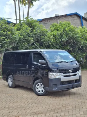 Toyota HiAce 2018 Black