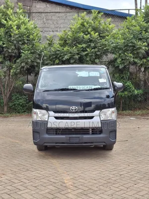 Toyota HiAce 2018 Black