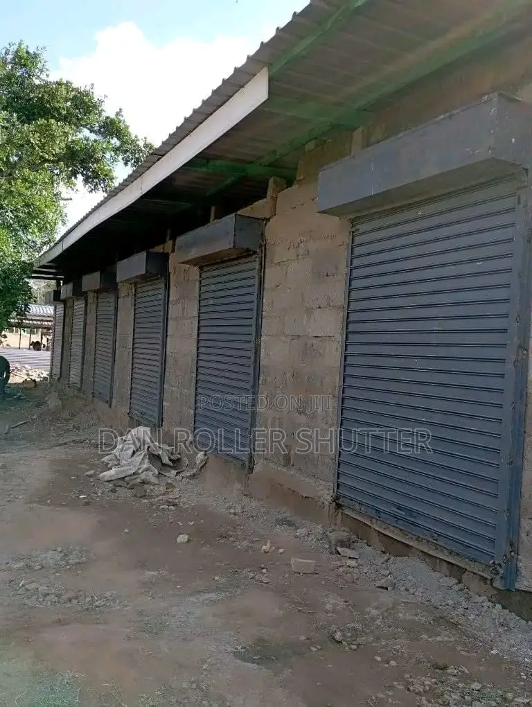 Transparent Roller Shutters for Display Shops