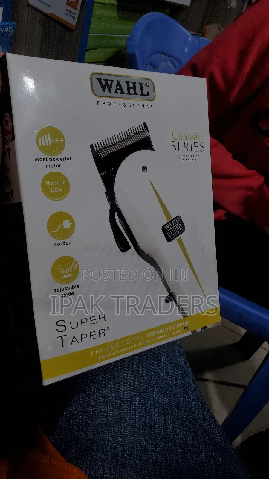 Wahl Professional Coded Super Taper Clipper, Kinyozi Machine