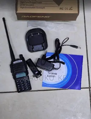 Baofeng Uv-82 One Piece Dual-Band Transceiver With Dual Ptt, Fm Radio