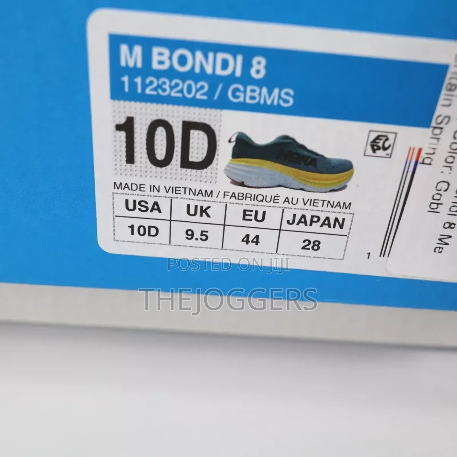 Hoka M Bondi 8 Goblin Blue/ Mountain Spring