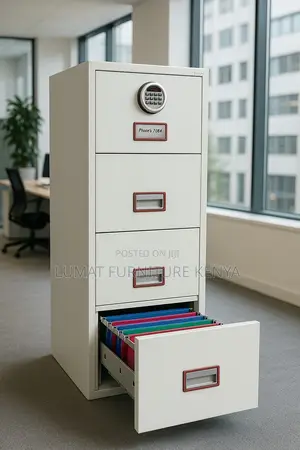 4-Compartment Fireproof Safe