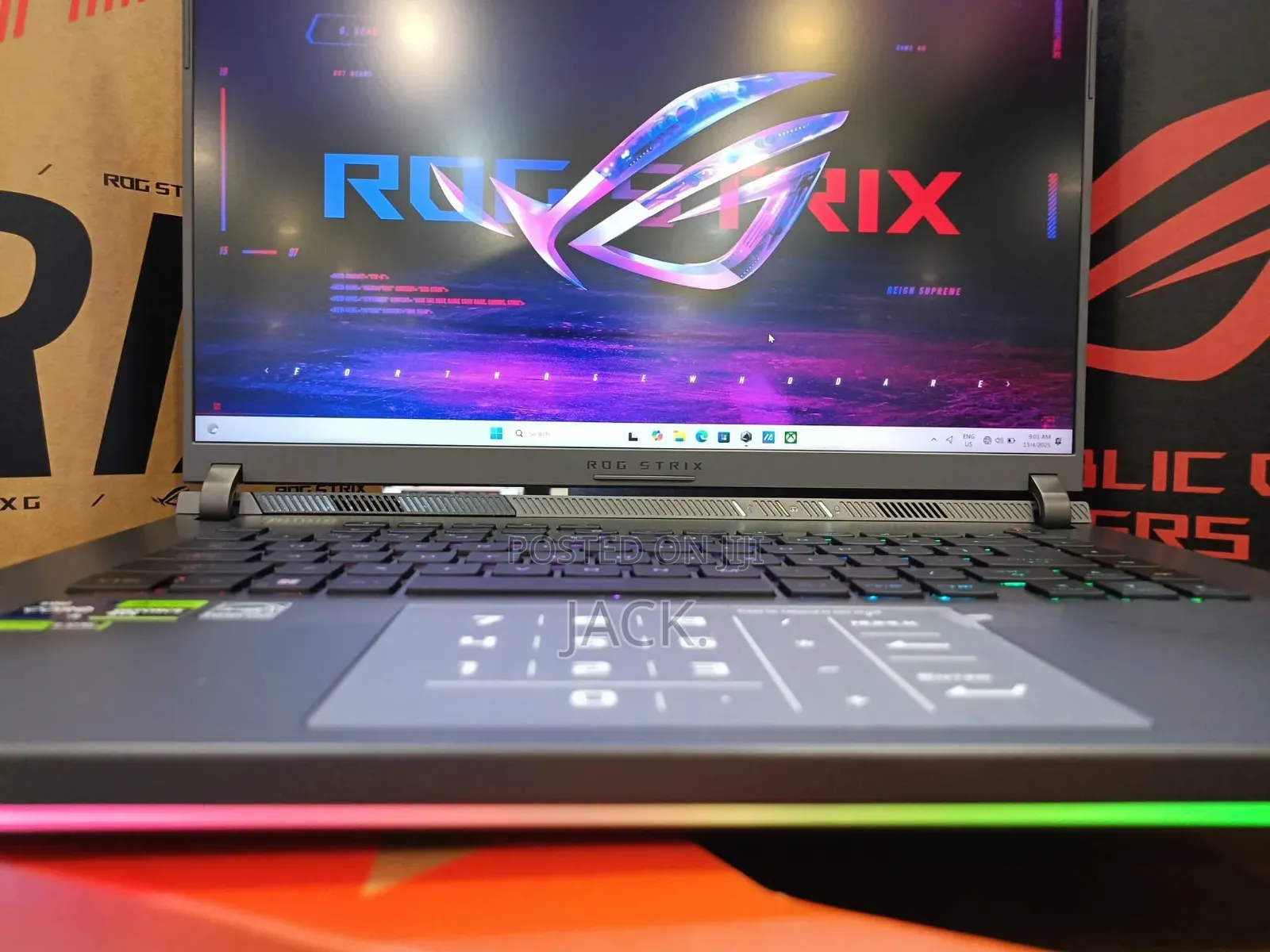 Laptop Asus ROG Strix GL503 32GB Intel Core i9 SSD 1T