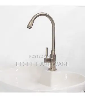 Kitchen Tap Antique Silver Brushed