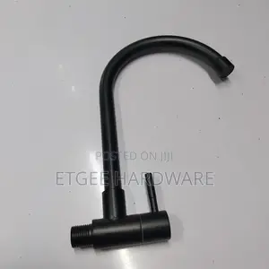 Black Kitchen Wall Tap Li