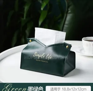 Simple Life Leather Serviette Holder