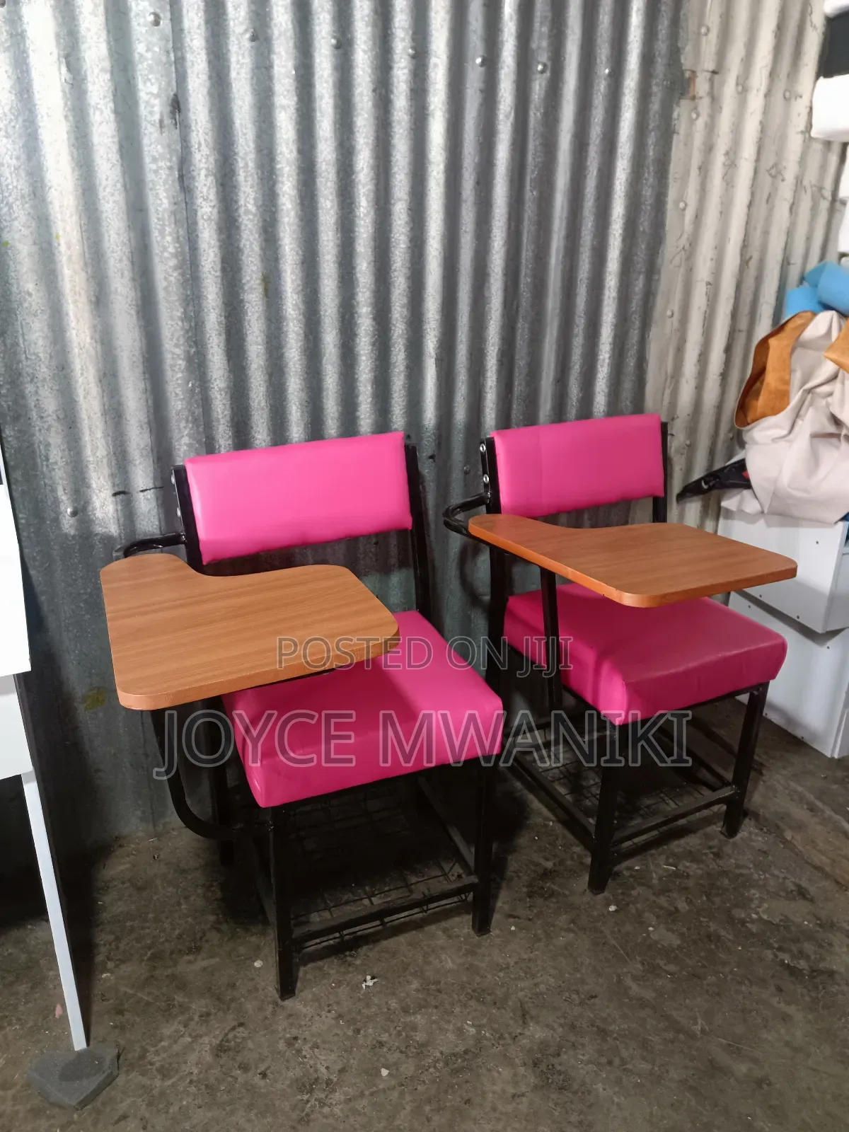 College Chair, Hot Pink