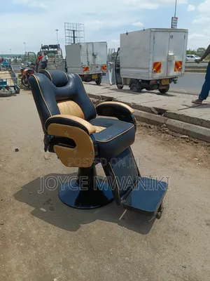 Black and Gold, Locally Made Barber Chair