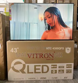 Vitron 43" Inch Qled Smart Android