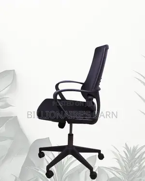 Pro-Grade Black Ergonomic Mesh Office Chair | Tilt Lock Mechanism