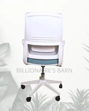 White Ergonomic Mesh Office Chair (Breathable) — Only a Few Left