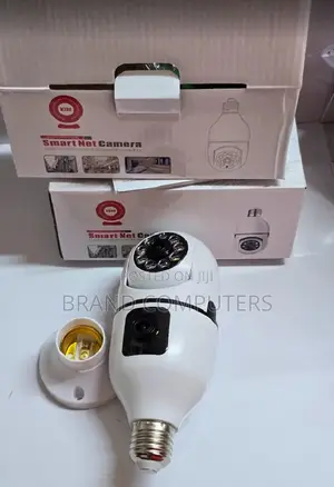 E27 Dual Lens Bulb Camera Wifi Surveillance