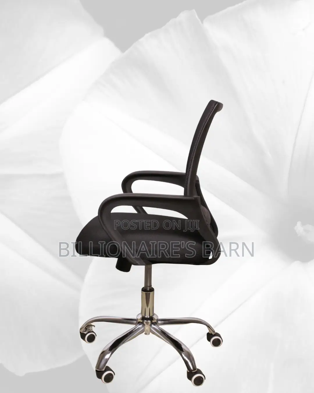 Secretarial Mesh Office Chair | Imported Mesh Backrest