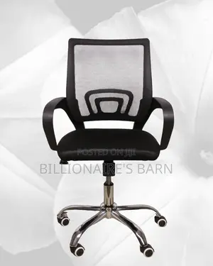 Secretarial Mesh Office Chair | Imported Mesh Backrest