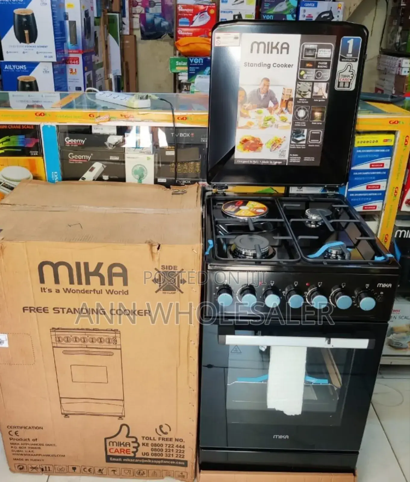 Mika Full Gas Cooker
