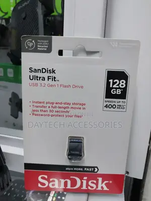 Sandisk 128gb Ultra Fit Usb 3.1 Flash Drive - Sdcz430-128g-G46
