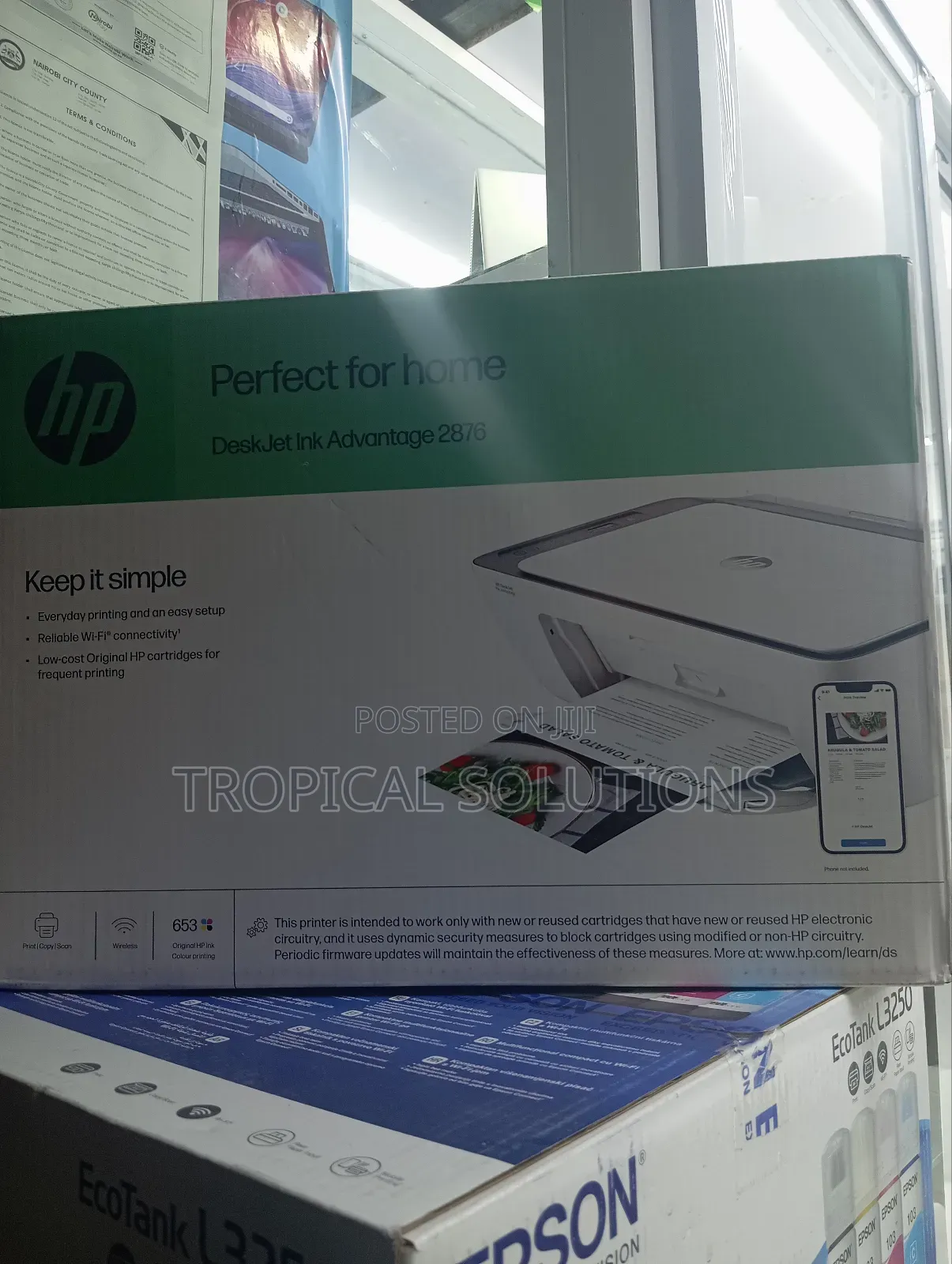 Hp Deskjet Wireless Printer 2876 Available