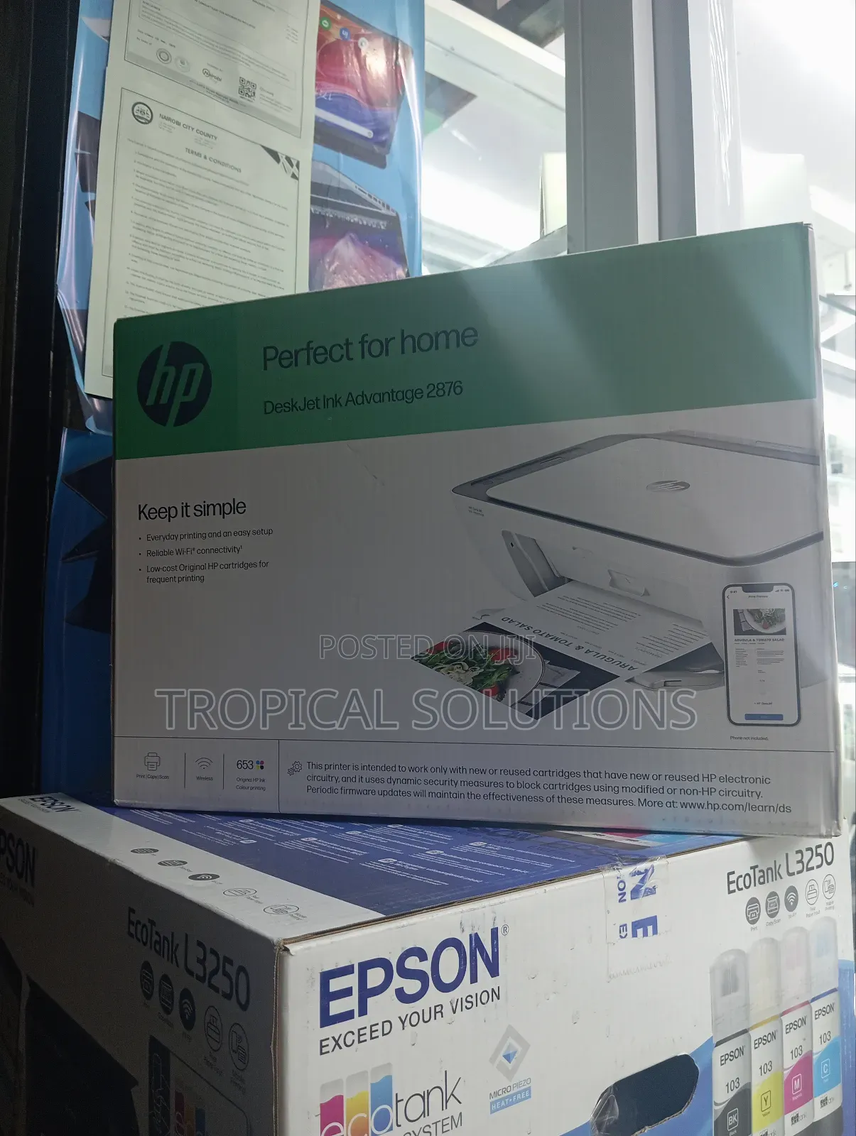 Hp Deskjet Wireless Printer 2876 Available