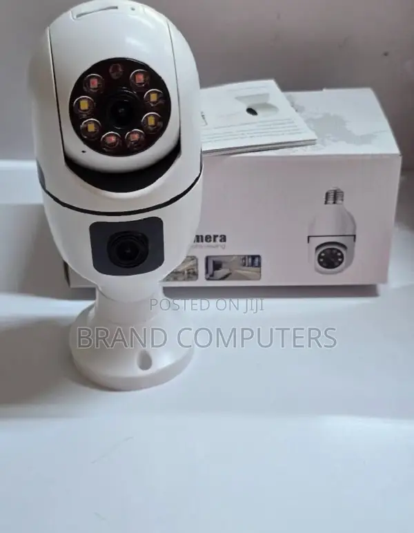 Wifi Smart Net Dual Lens Bulb PTZ Camera