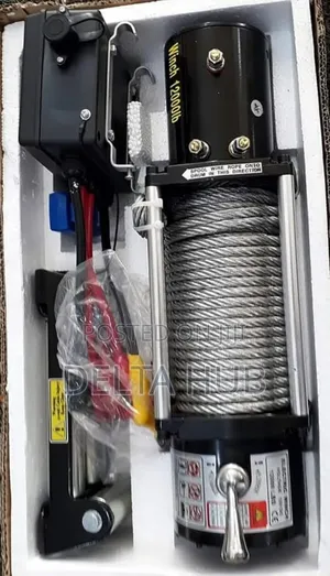 Vehicle Rescue Electric Winch 12v 24v
