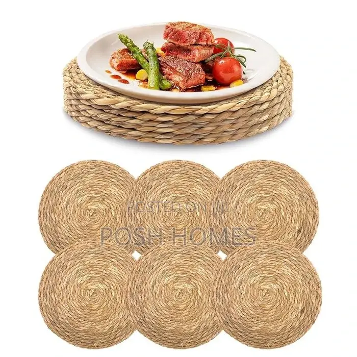 6 Piece Dinner Table Mats Modern