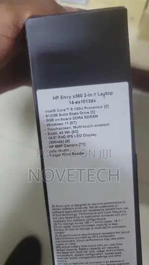 Laptop HP Envy 14 8GB Intel Core 5 SSD 512GB