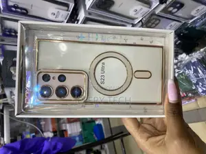 Vanipuff Magnetic Plated Case for Samsung Galaxy S23 Ultra