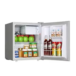 Compact 50 Litres Small Mini Fridge Single Door Super Quiet Silvery