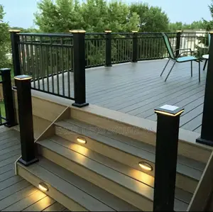 Durable WPC Decking for Balcony, Patio Pool Areas