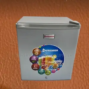 Low Energy Compact 50 Litres Mini Fridge Single Door Quiet Silvery