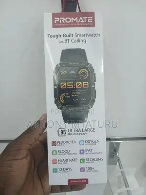 Promate Tough-Built Smartwatch With Bt Calling (Xwatch-S19)