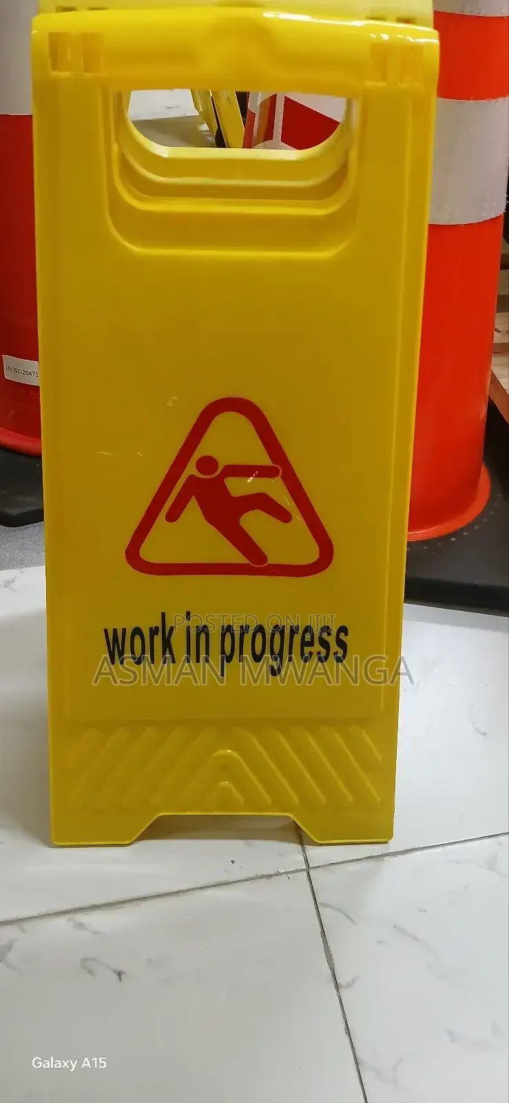Work In Progress Sign