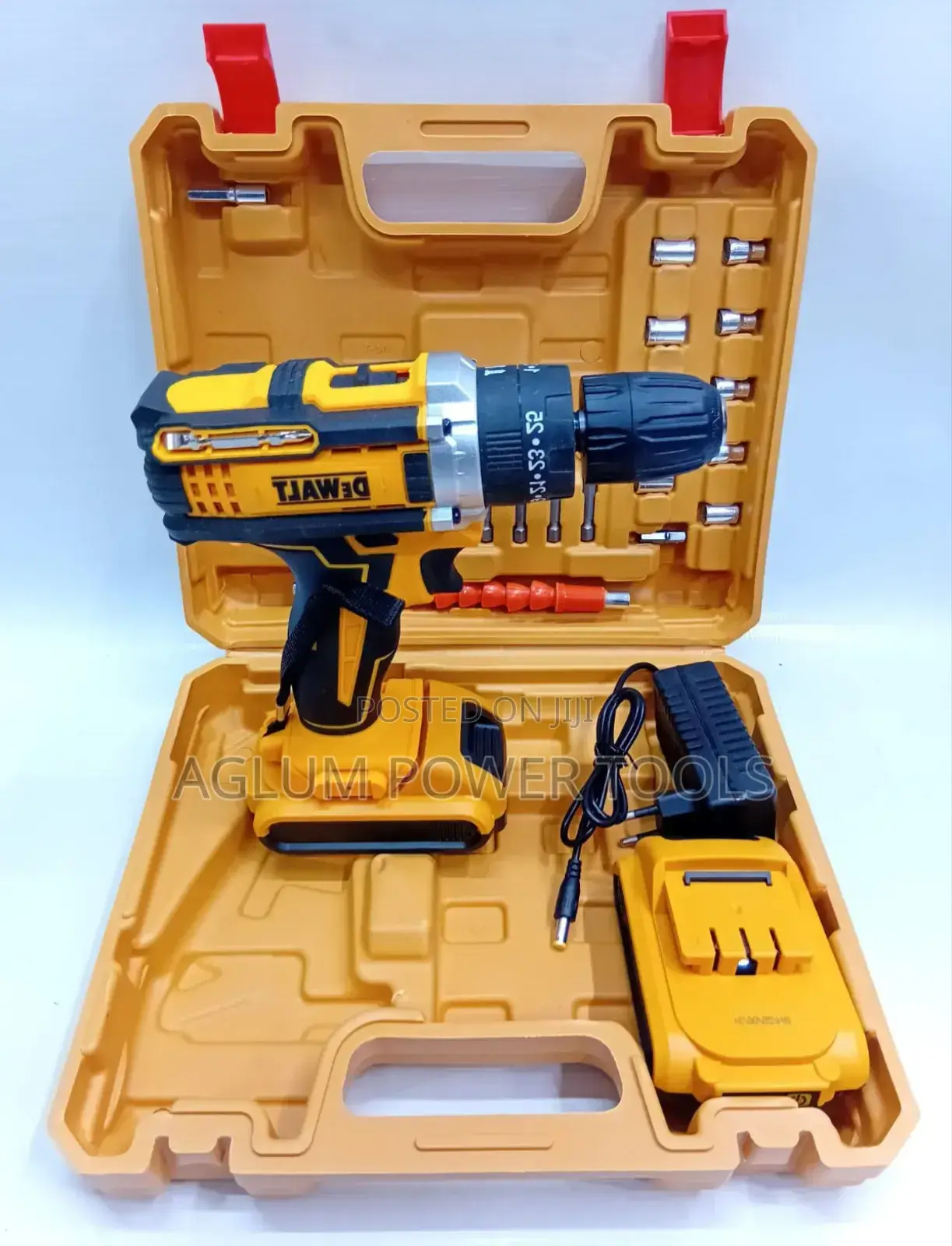 Dewalt Cordless Drill 48v With Two Batteries