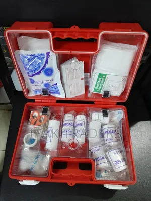 50 Person Metallic Box First Aid Kit
