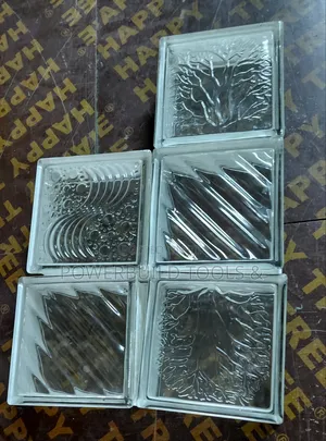 Glass Blocks 190mm By 190mm Clear/Glass Bricks