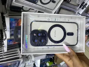 Muveal iPhone 14 Pro Magsafe Plated Case Clear Soft Tpu