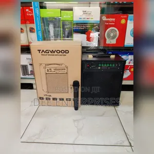 Tagwood 8" Rechargeable Portable Speaker 8a