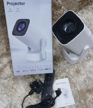 1080p Hd Android Mini Led Projector With Stand and Speaker