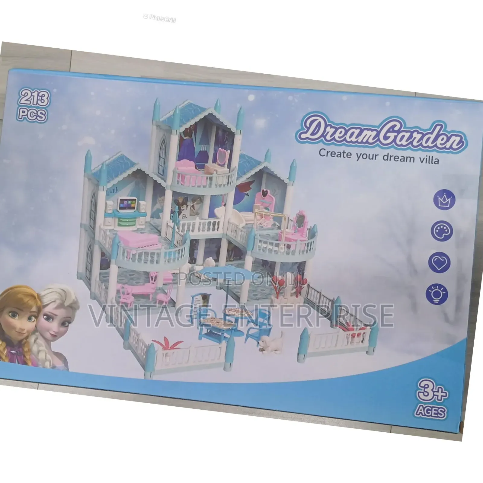213pcs Doll House