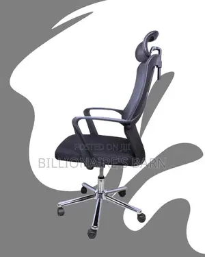 Breathable High Back Mesh Office Chair — Smooth-rolling Mobility